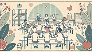 Essen in der Schule